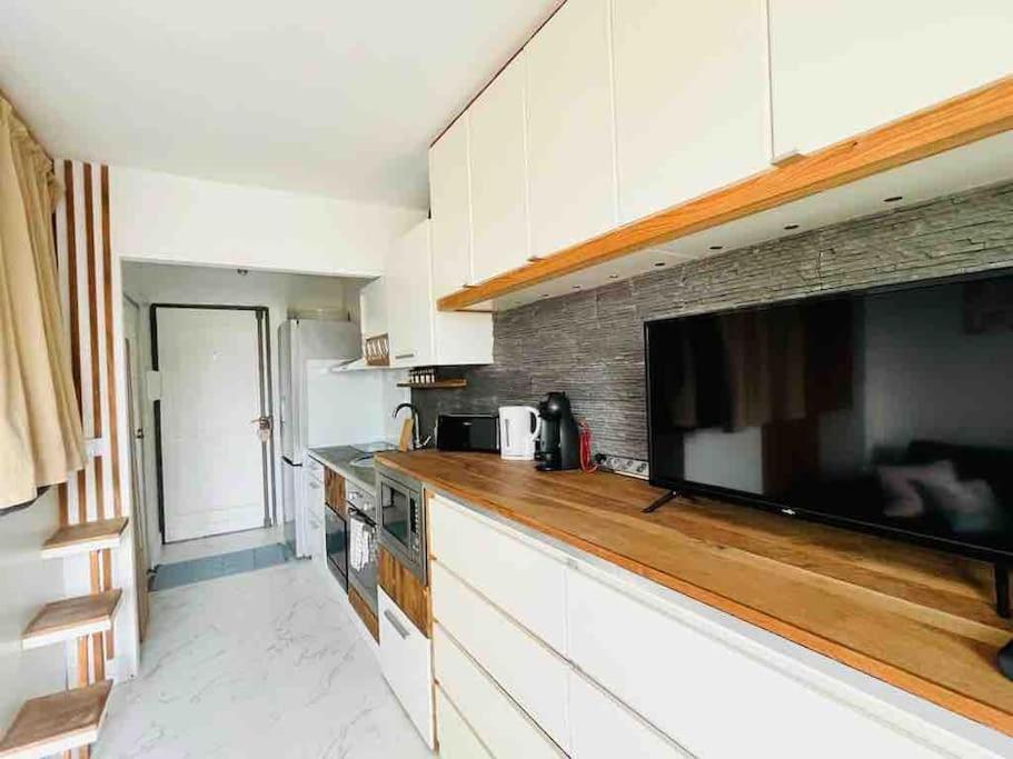 Charmant Studio Pour 3 Personnes Vallauris Luaran gambar