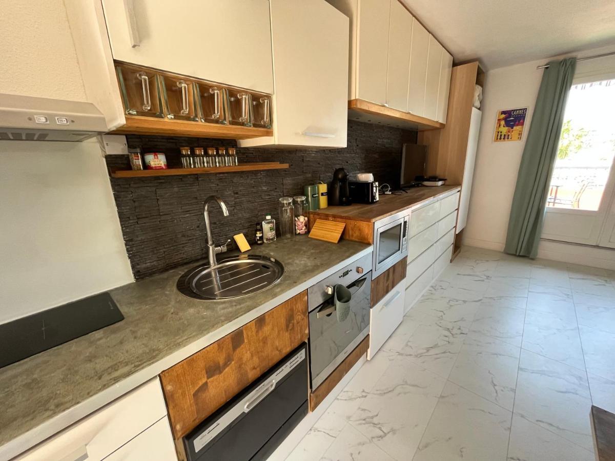 Charmant Studio Pour 3 Personnes Vallauris Luaran gambar