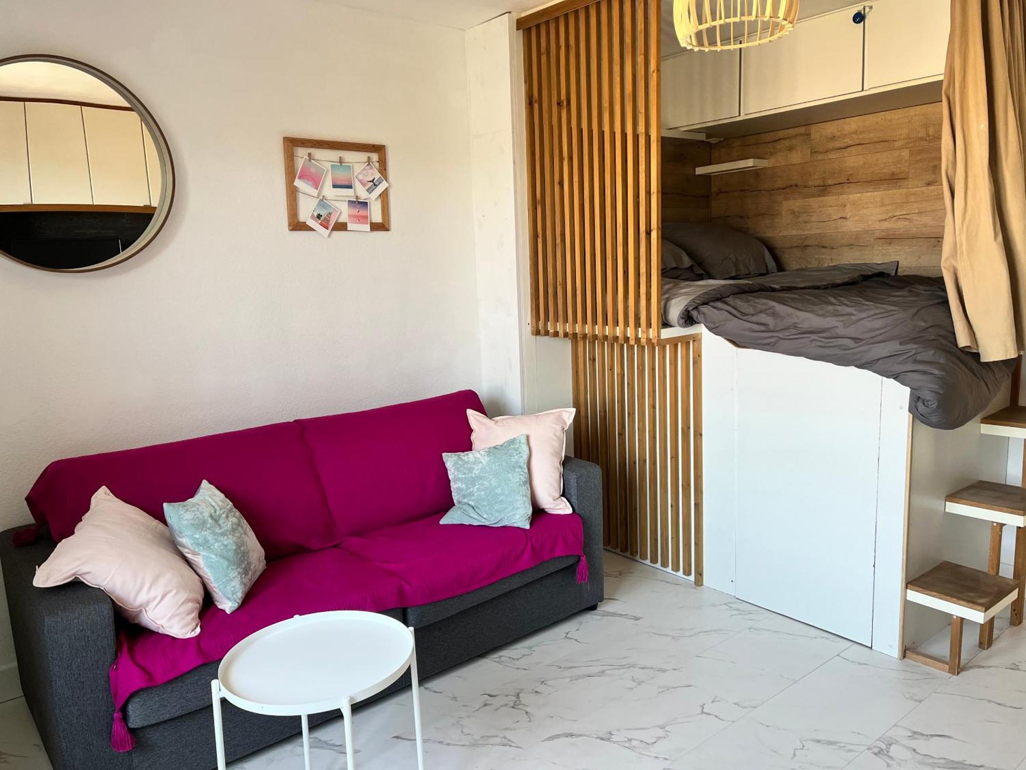 Charmant Studio Pour 3 Personnes Vallauris Luaran gambar